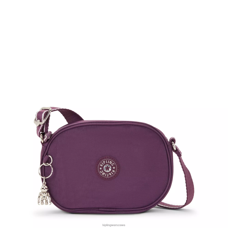 Kipling niekończąca się śliwka dla obu płci klejnotowa torba na ramię PXR6L214