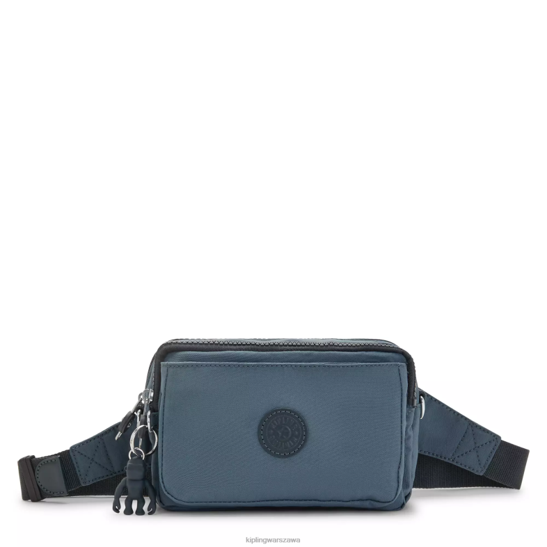 Kipling nocna szarość dla obu płci Wielofunkcyjna torba na ramię abanu PXR6L116