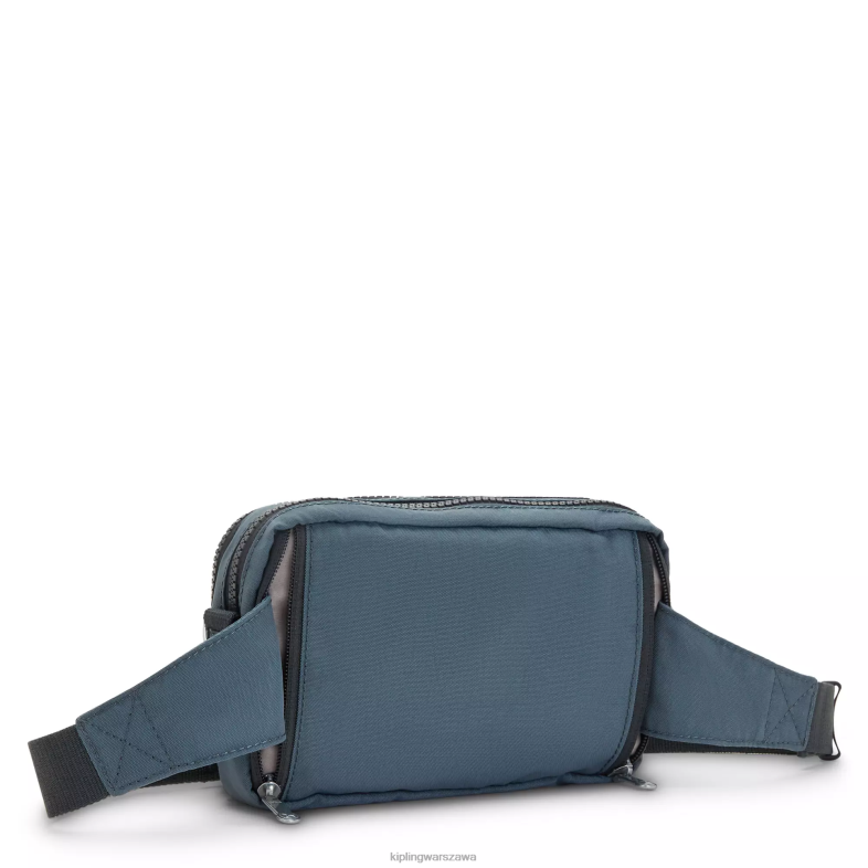 Kipling nocna szarość dla obu płci Wielofunkcyjna torba na ramię abanu PXR6L116