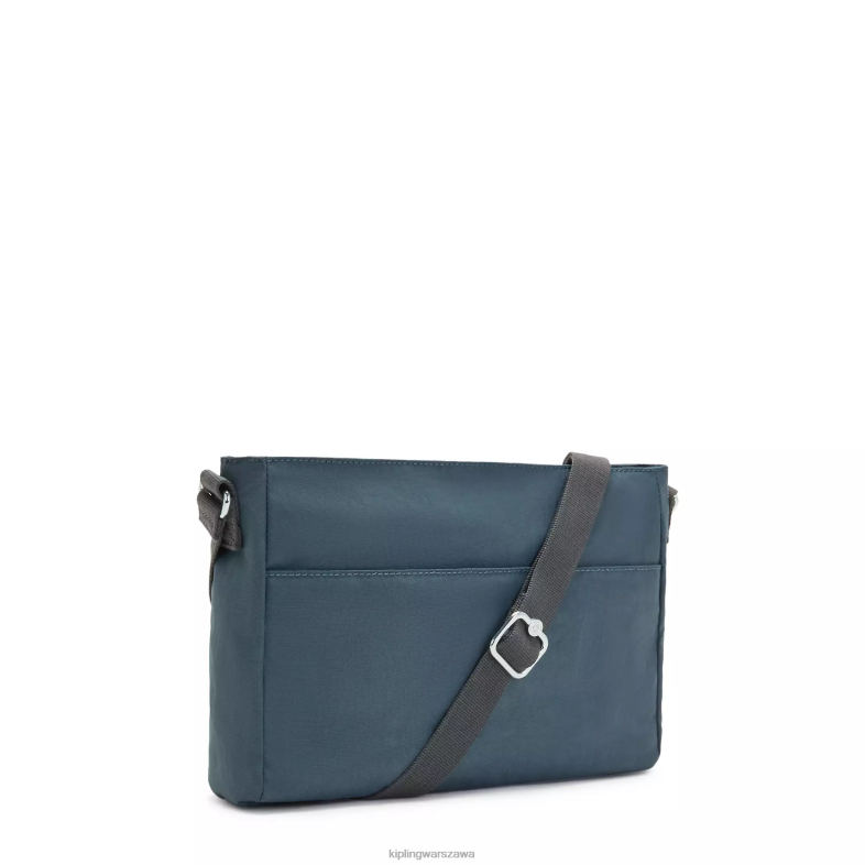 Kipling nocna szarość dla obu płci nowa torebka angie crossbody PXR6L166