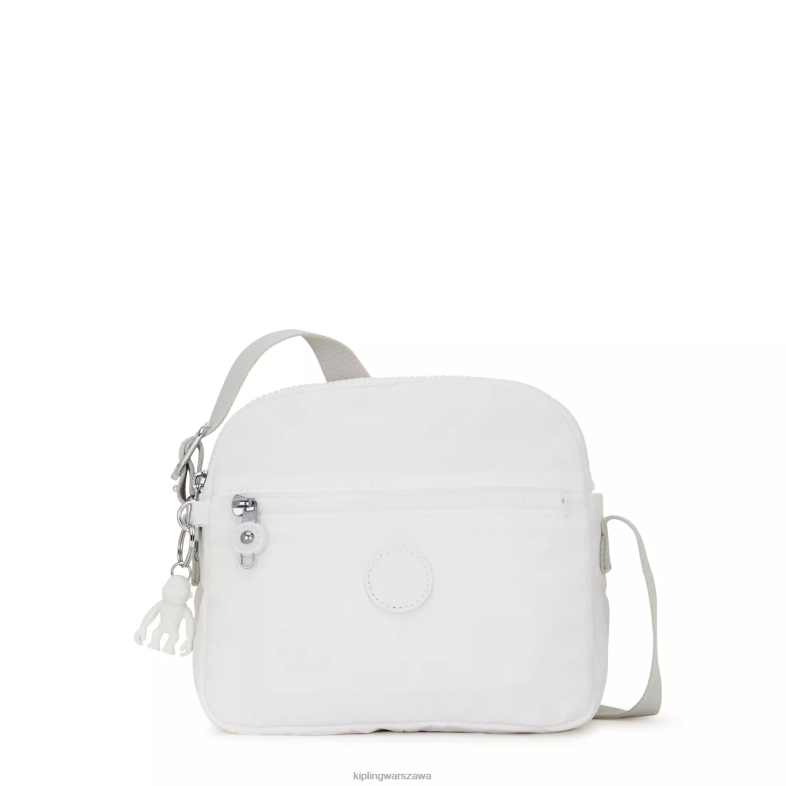 Kipling nowy alabaster dla obu płci torba keefecrossbody PXR6L45