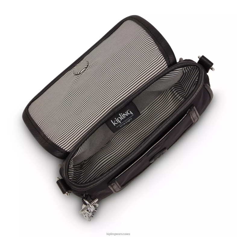 Kipling paka czarna dla obu płci Mała torebka na ramię firmy Inaki PXR6L238