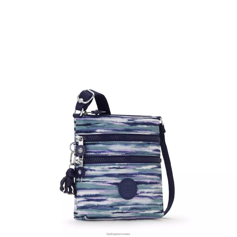 Kipling paski pędzla dla obu płci Alvar extra mini torba z małym nadrukiem PXR6L71