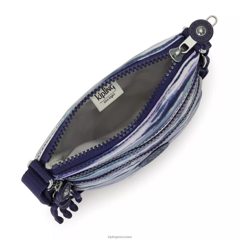 Kipling paski pędzla dla obu płci Alvar extra mini torba z małym nadrukiem PXR6L71