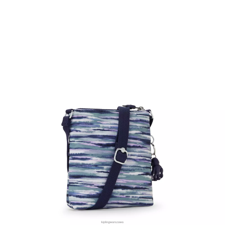 Kipling paski pędzla dla obu płci Alvar extra mini torba z małym nadrukiem PXR6L71