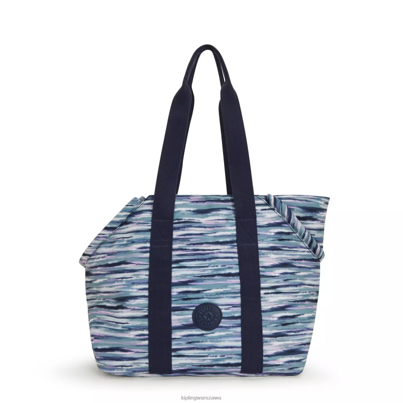 Kipling paski pędzla dla obu płci art m torebka pettote szczotkowane paski PXR6L277