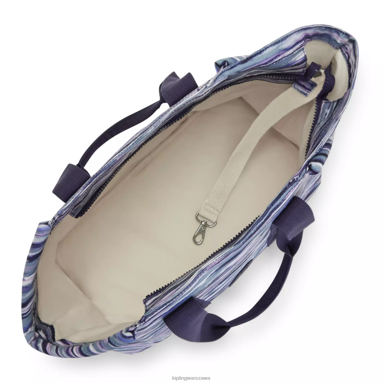 Kipling paski pędzla dla obu płci art m torebka pettote szczotkowane paski PXR6L277
