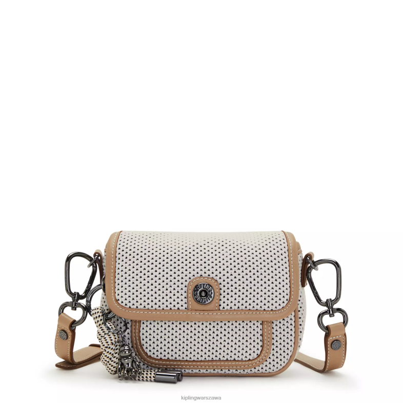 Kipling skromny beż dla obu płci Mała torebka na ramię firmy Inaki PXR6L60