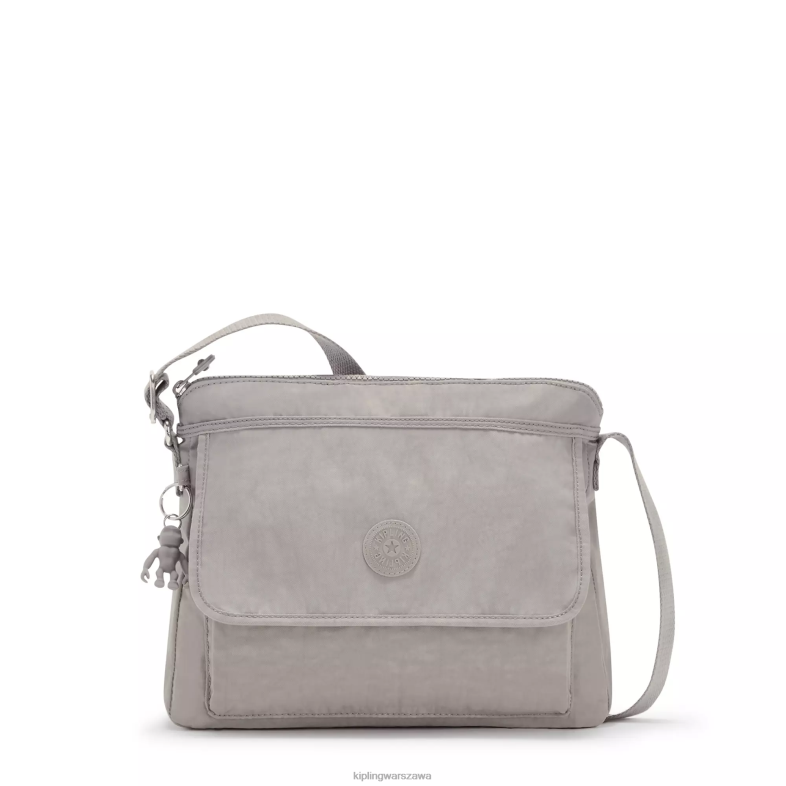 Kipling szary gris dla obu płci aislingtorba na ramię PXR6L221