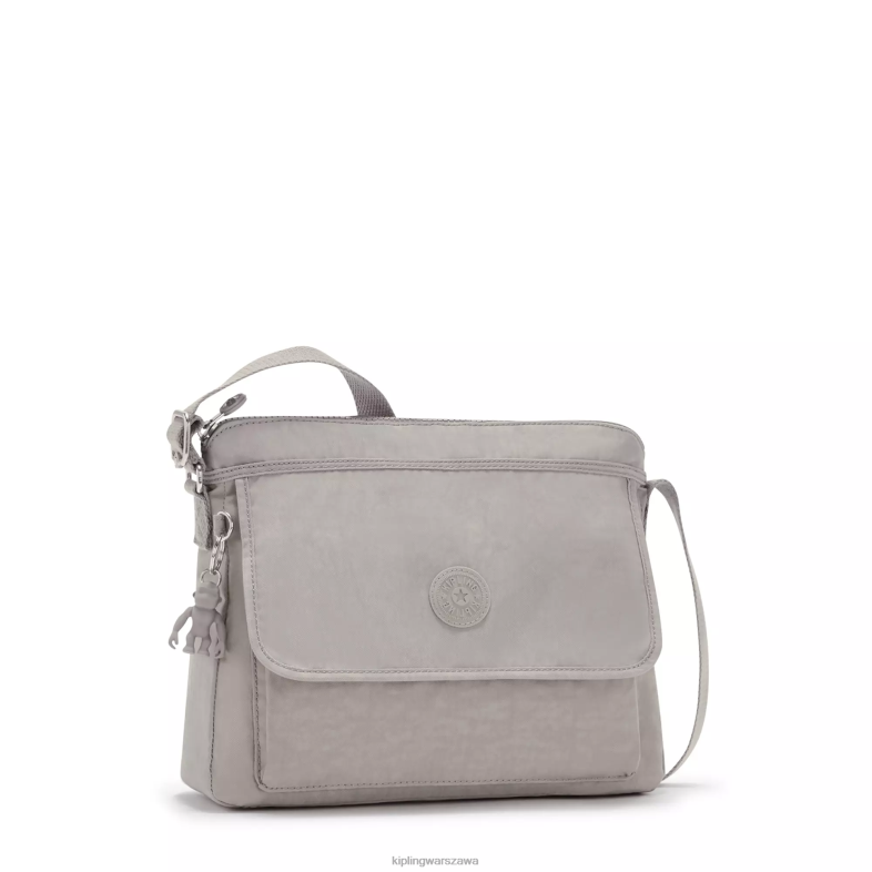 Kipling szary gris dla obu płci aislingtorba na ramię PXR6L221