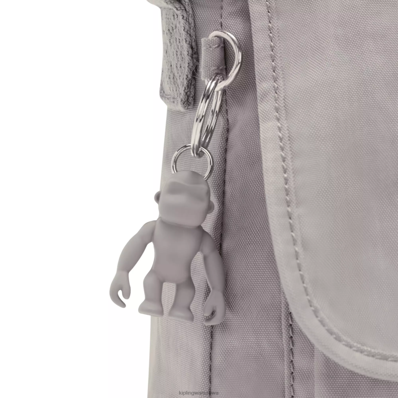 Kipling szary gris dla obu płci aislingtorba na ramię PXR6L221