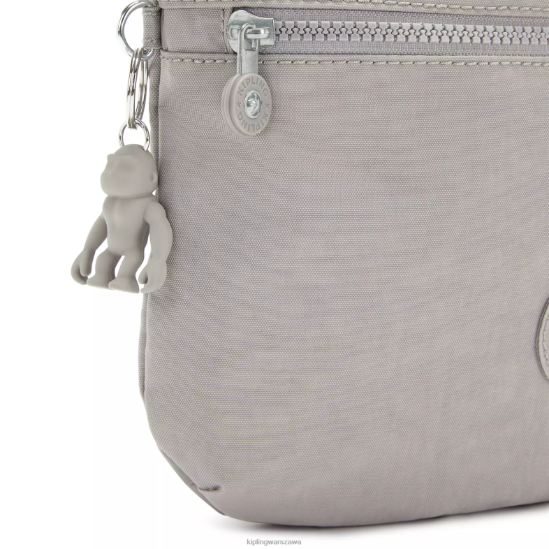 Kipling szary gris dla obu płci torba artocrossbody PXR6L229