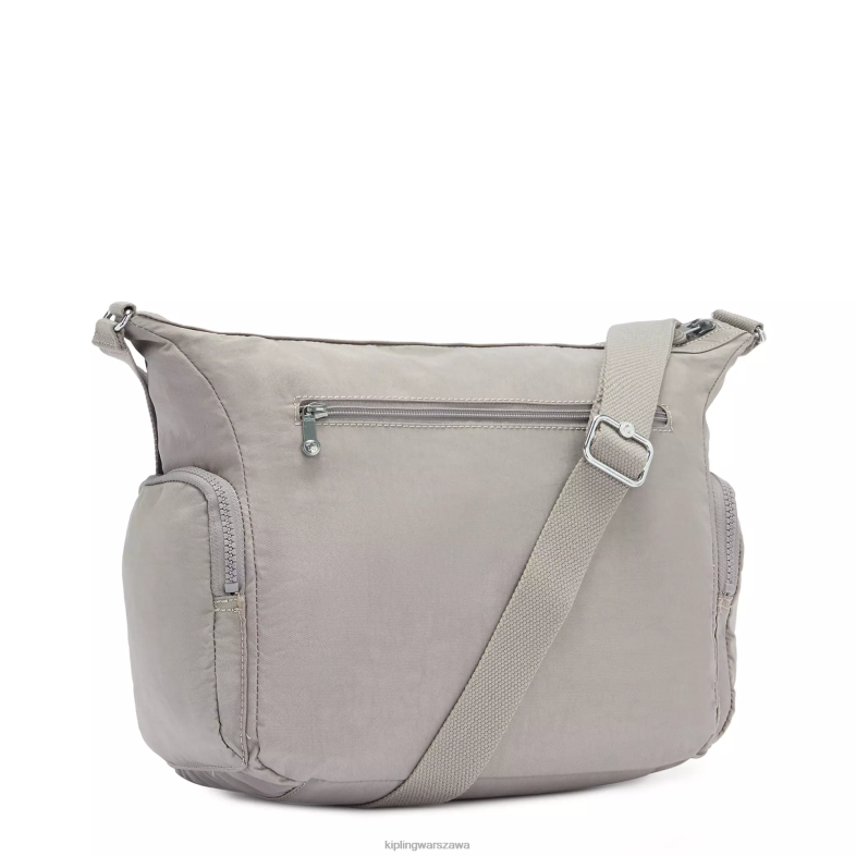Kipling szary gris dla obu płci torebka gabbie PXR6L129
