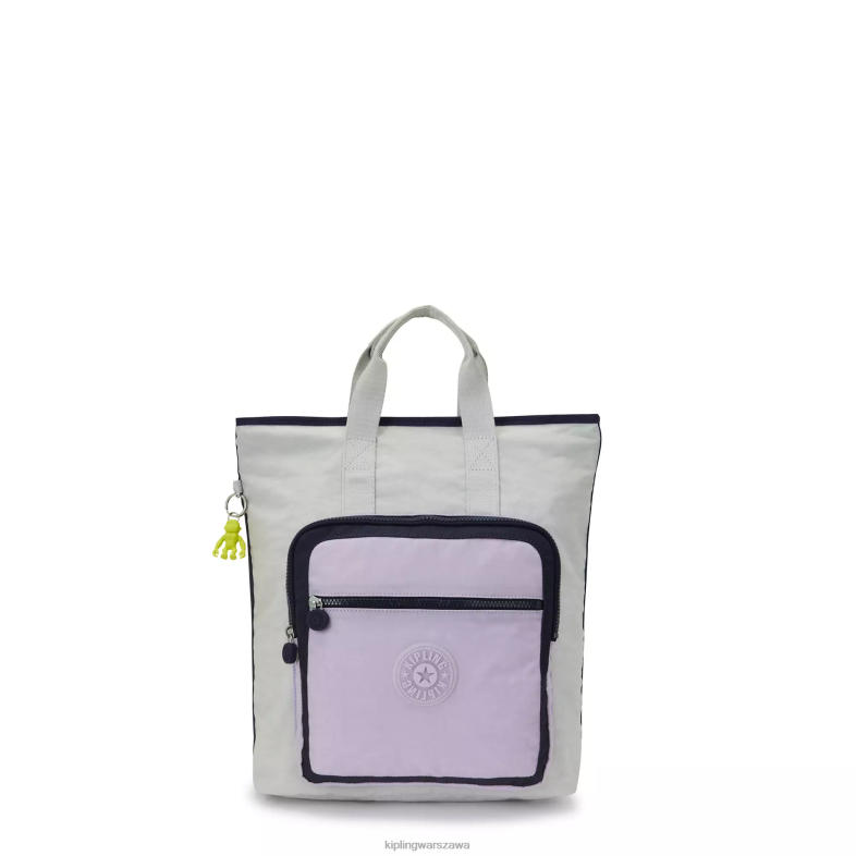 Kipling szary liliowy blok dla obu płci Plecak na laptopa sia15\". PXR6L446