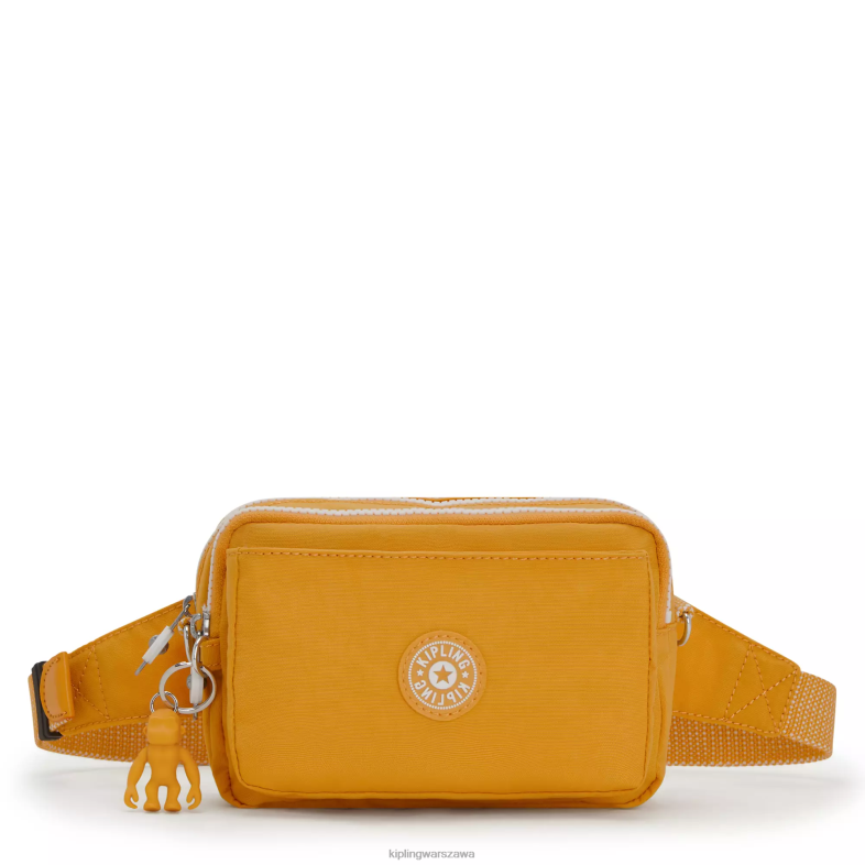 Kipling szybki żółty dla obu płci Wielofunkcyjna torba na ramię abanu PXR6L118