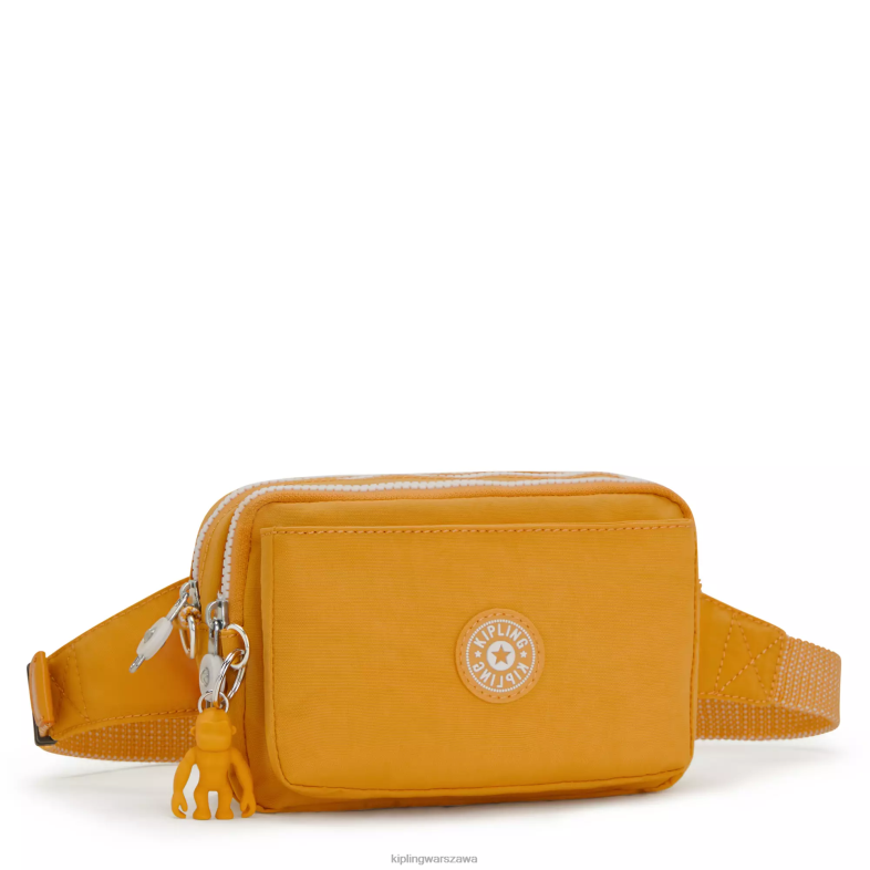 Kipling szybki żółty dla obu płci Wielofunkcyjna torba na ramię abanu PXR6L118