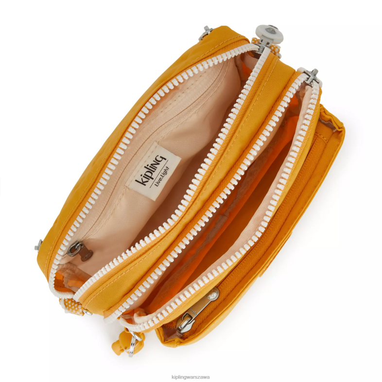 Kipling szybki żółty dla obu płci Wielofunkcyjna torba na ramię abanu PXR6L118