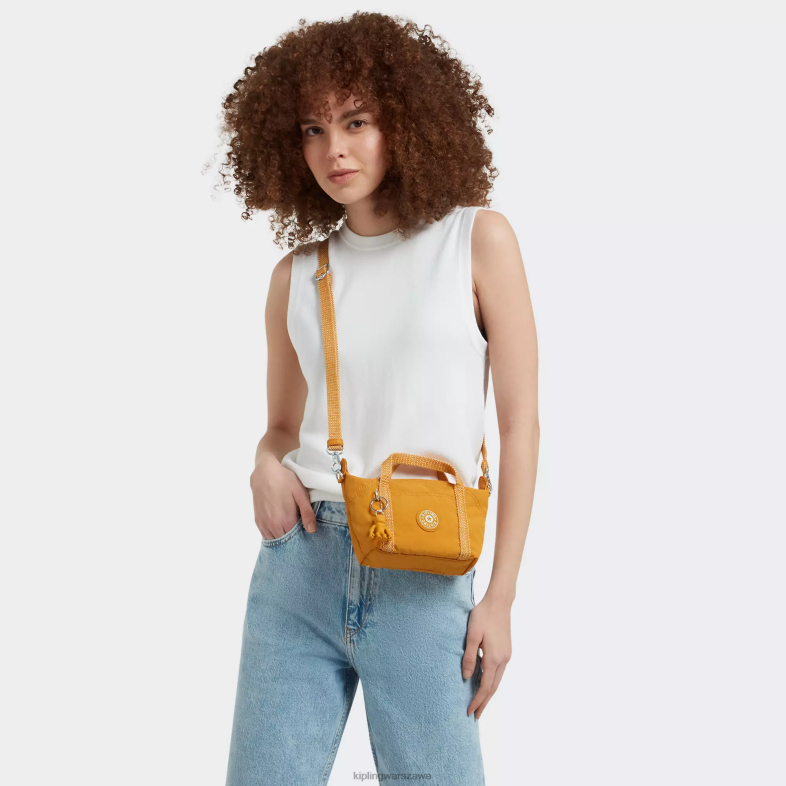 Kipling szybki żółty dla obu płci kompaktowa torba na ramię PXR6L2
