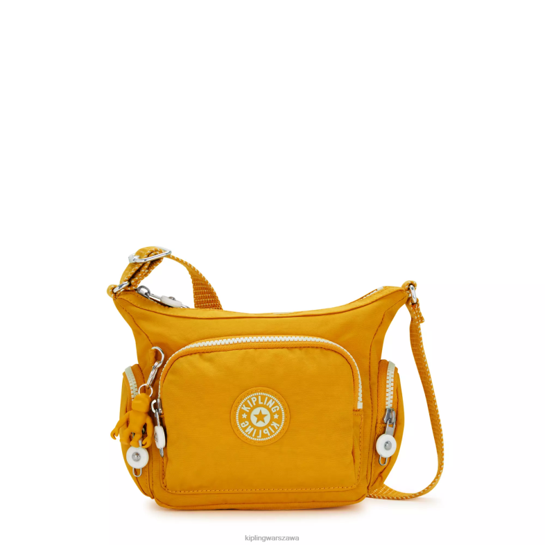 Kipling szybki żółty dla obu płci mała torba na ramię Gabbie PXR6L18