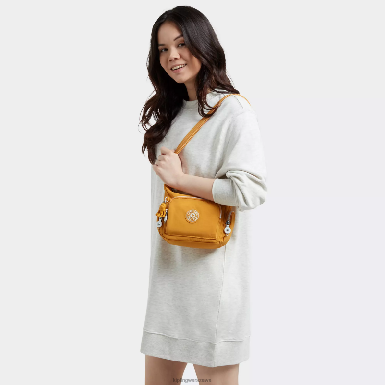 Kipling szybki żółty dla obu płci mała torba na ramię Gabbie PXR6L18