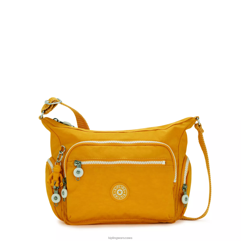 Kipling szybki żółty dla obu płci mała torba na ramię gabbie PXR6L159