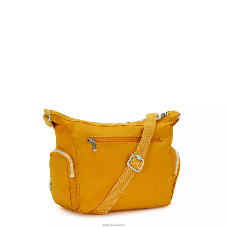 Kipling szybki żółty dla obu płci mała torba na ramię gabbie PXR6L159