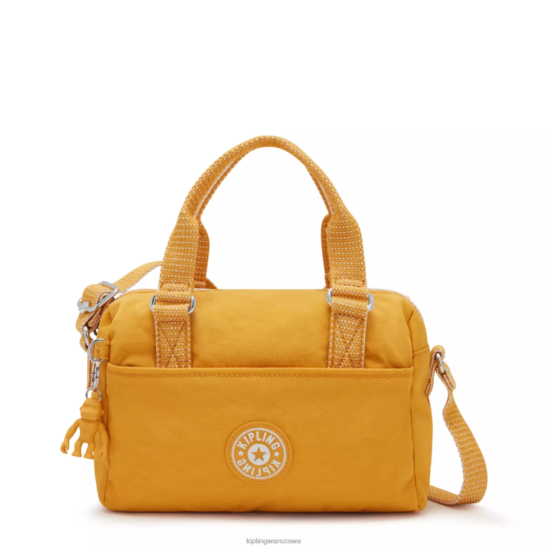 Kipling szybki żółty dla obu płci mini torebka folk PXR6L14