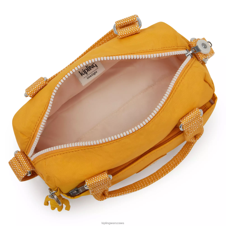 Kipling szybki żółty dla obu płci mini torebka folk PXR6L14