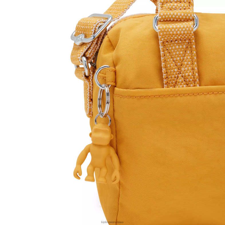 Kipling szybki żółty dla obu płci mini torebka folk PXR6L14