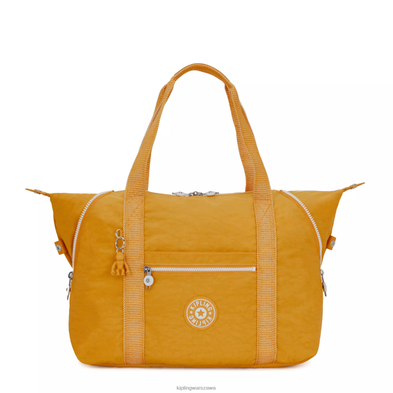 Kipling szybki żółty dla obu płci Średnia torba artystyczna PXR6L256