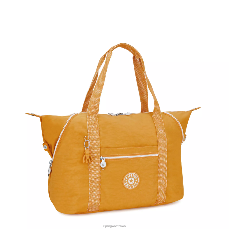 Kipling szybki żółty dla obu płci Średnia torba artystyczna PXR6L256