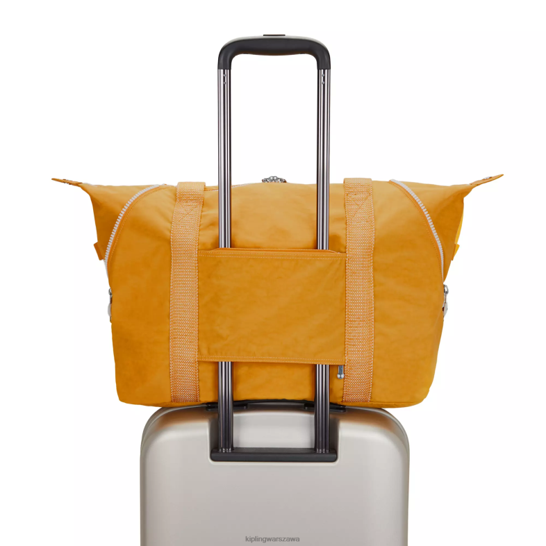 Kipling szybki żółty dla obu płci Średnia torba artystyczna PXR6L256
