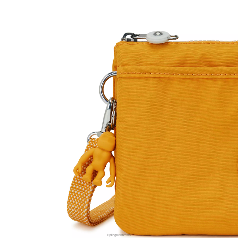 Kipling szybki żółty dla obu płci riritorba na ramię PXR6L123