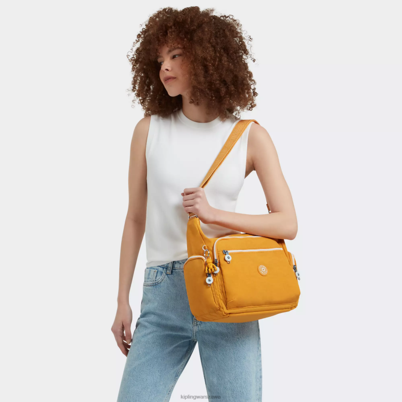 Kipling szybki żółty dla obu płci torebka gabbie PXR6L130