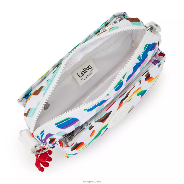 Kipling tęczowa palma dla obu płci torba na ramię PXR6L151