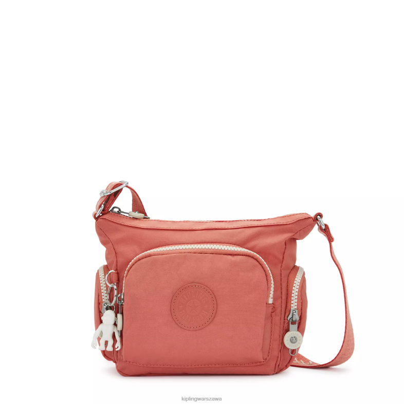 Kipling vintage różowy dla obu płci mała torba na ramię Gabbie PXR6L23