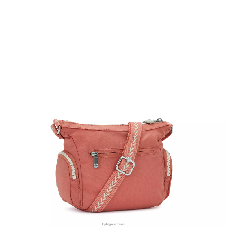 Kipling vintage różowy dla obu płci mała torba na ramię Gabbie PXR6L23