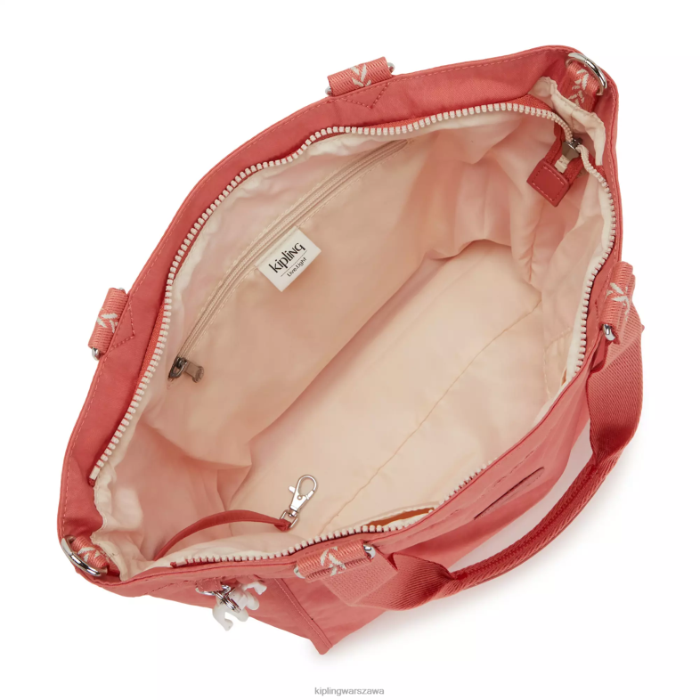 Kipling vintage różowy dla obu płci nowa mała torebka typu shopper PXR6L276