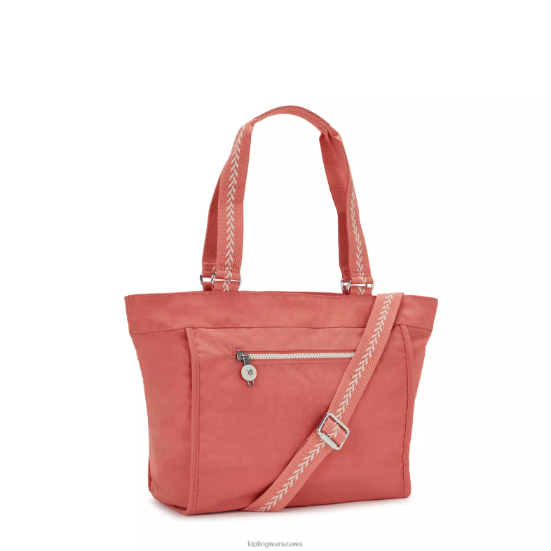 Kipling vintage różowy dla obu płci nowa mała torebka typu shopper PXR6L276