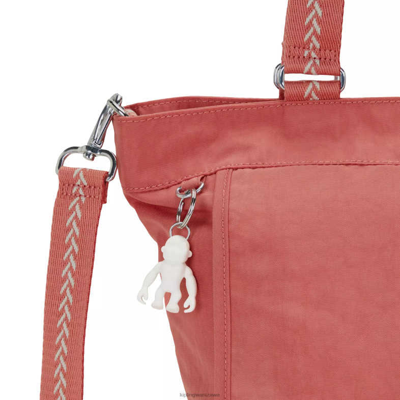 Kipling vintage różowy dla obu płci nowa mała torebka typu shopper PXR6L276