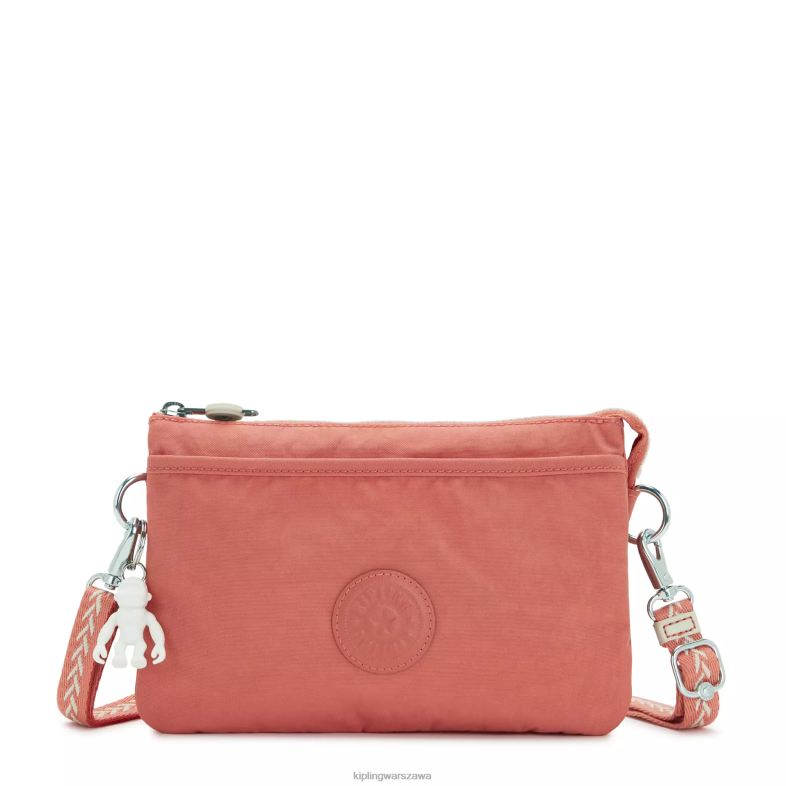 Kipling vintage różowy dla obu płci riritorba na ramię PXR6L127