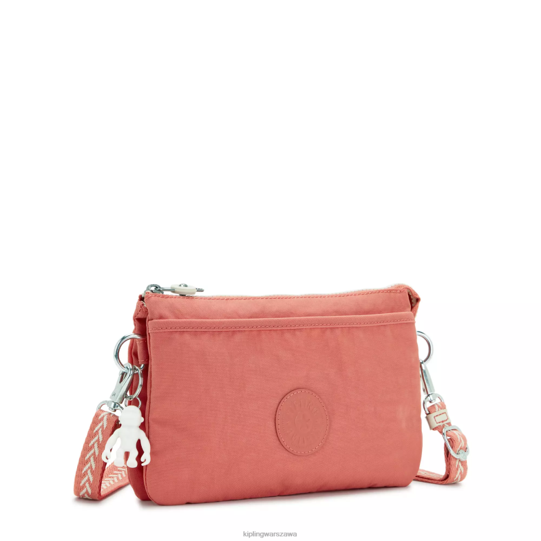 Kipling vintage różowy dla obu płci riritorba na ramię PXR6L127