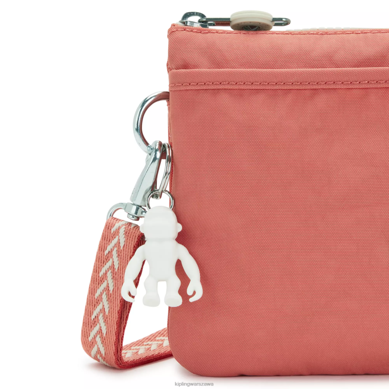 Kipling vintage różowy dla obu płci riritorba na ramię PXR6L127