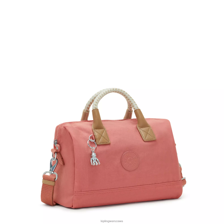 Kipling vintage różowy m dla obu płci abiatorba na ramię PXR6L183