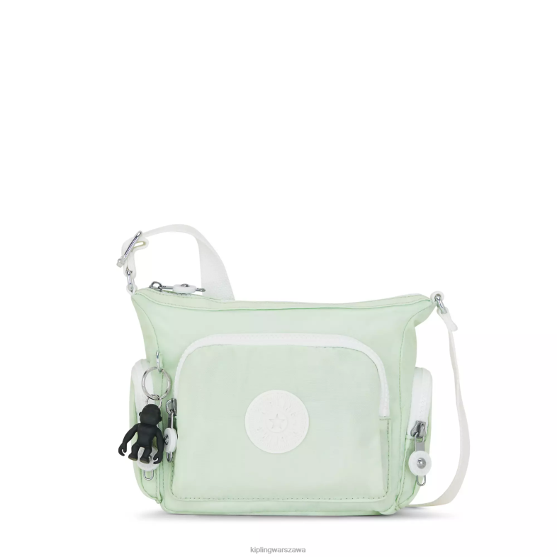 Kipling zwiewna zieleń dla obu płci mała torba na ramię Gabbie PXR6L21