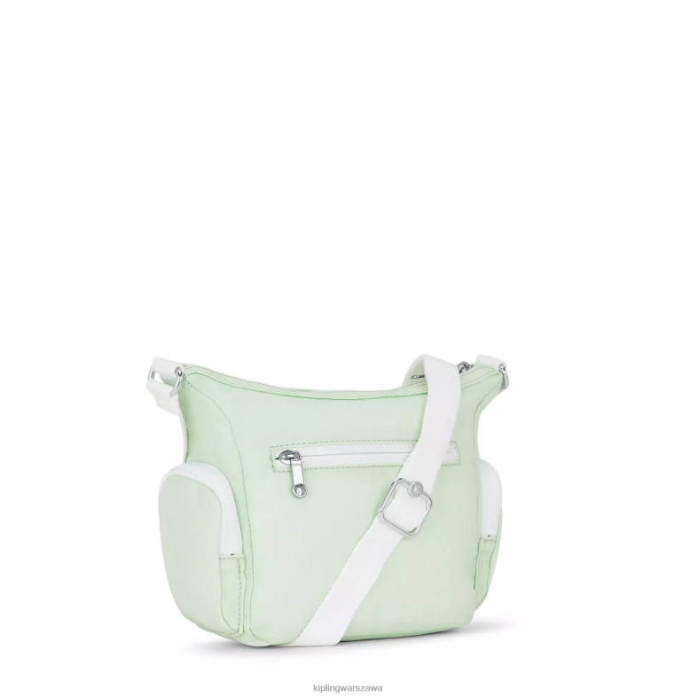 Kipling zwiewna zieleń dla obu płci mała torba na ramię Gabbie PXR6L21
