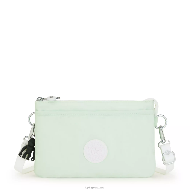 Kipling zwiewna zieleń dla obu płci riritorba na ramię PXR6L125