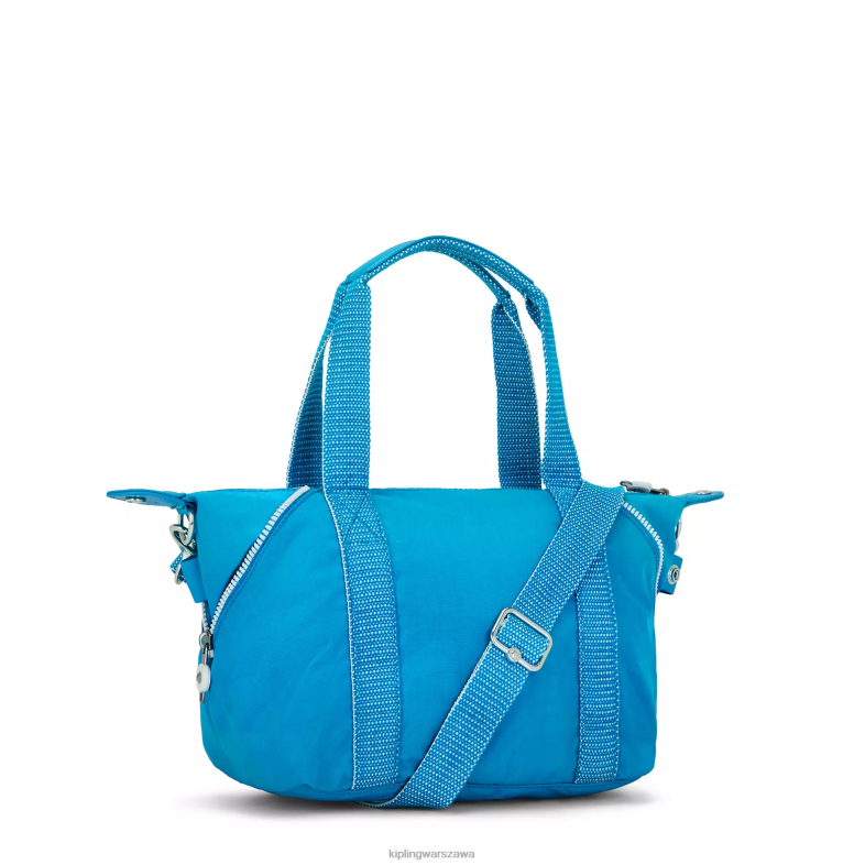 Kipling chętny niebieski dla obu płci artystyczna mini torba na ramię PXR6L40
