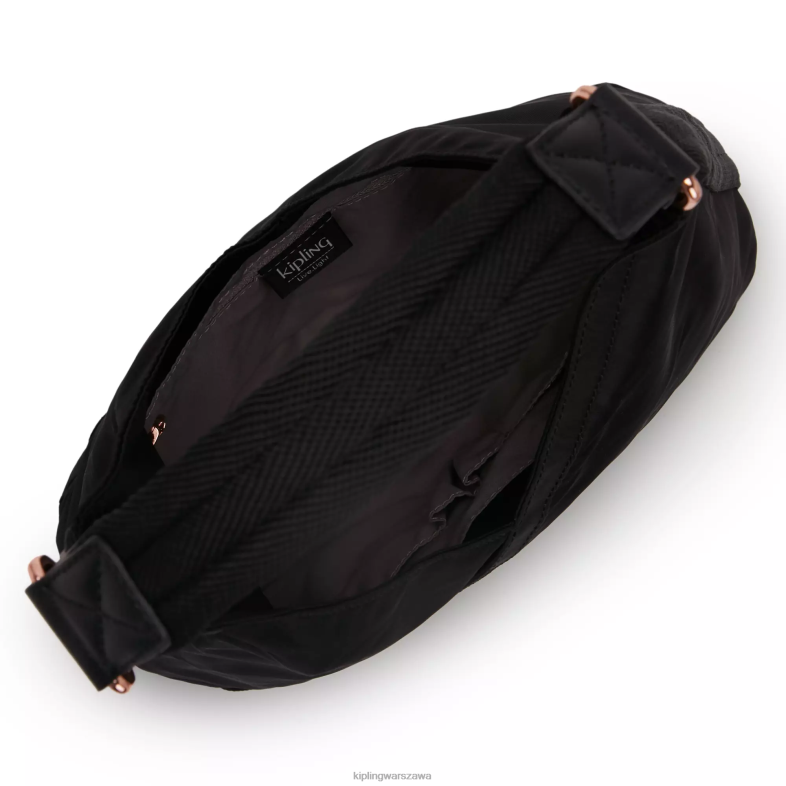 Kipling czarna róża dla obu płci Mała torba na ramię Olina PXR6L255