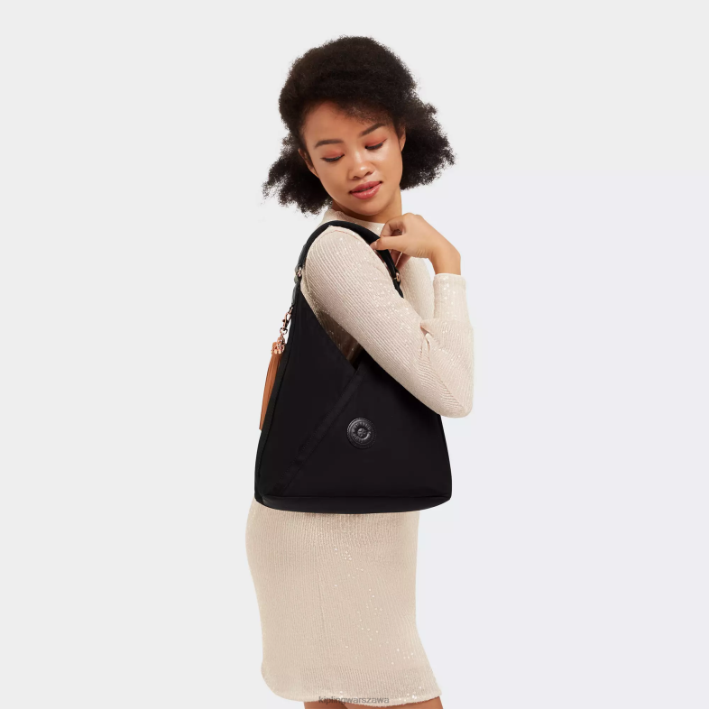 Kipling czarna róża dla obu płci Mała torba na ramię Olina PXR6L255